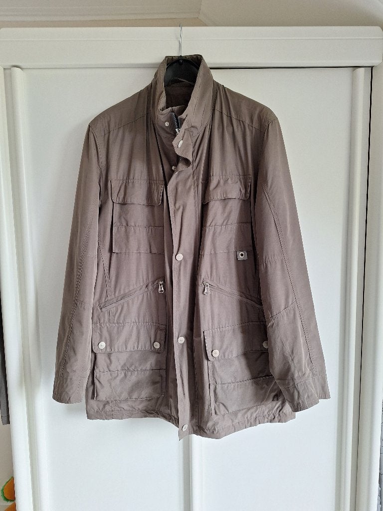Bugatti jas maat 54, Kleding | Heren, Jassen | Zomer, Zo goed als nieuw, Maat 52/54 (L), Bruin, Ophalen of Verzenden