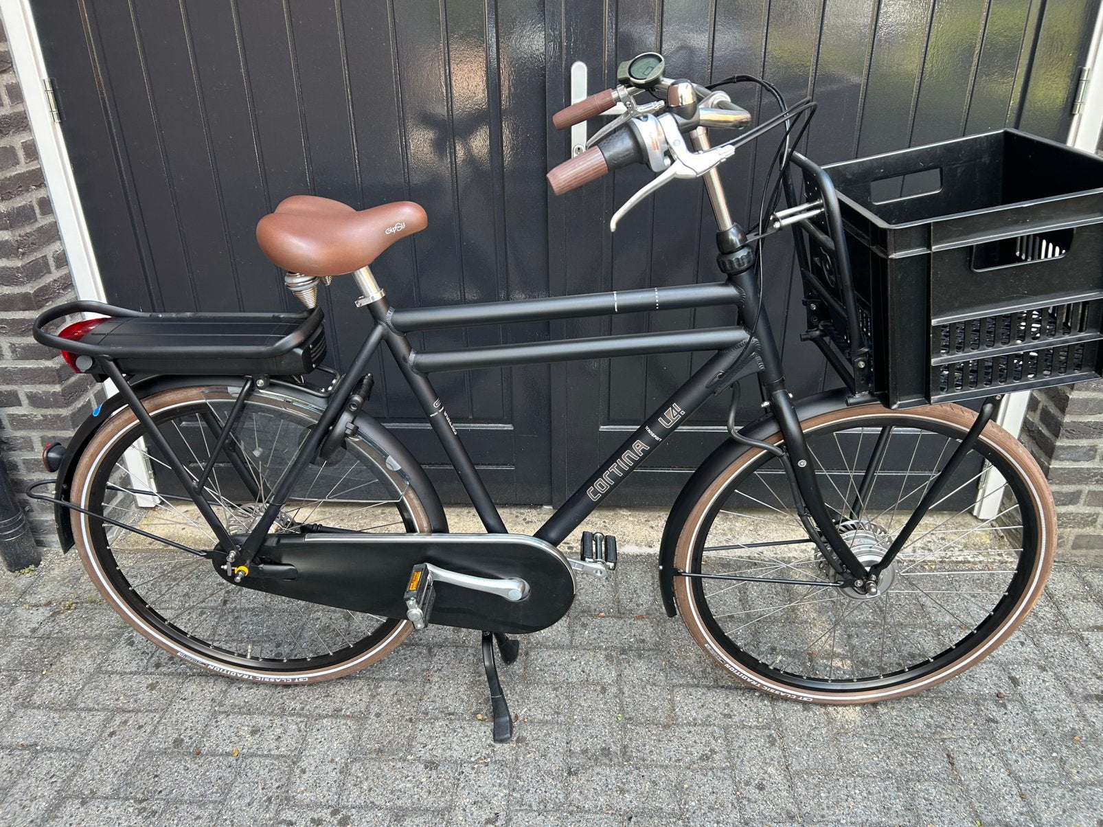 Cortina Econo u4 transportfiets, Fietsen en Brommers, Fietsen | Heren | Herenfietsen, 57 tot 61 cm, Ophalen, Zo goed als nieuw
