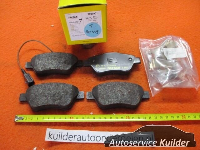 Remblokken voorzijde Citroen Nemo Fiat 500 stilo Textar 2397, -, -, Nieuw, Ophalen of Verzenden