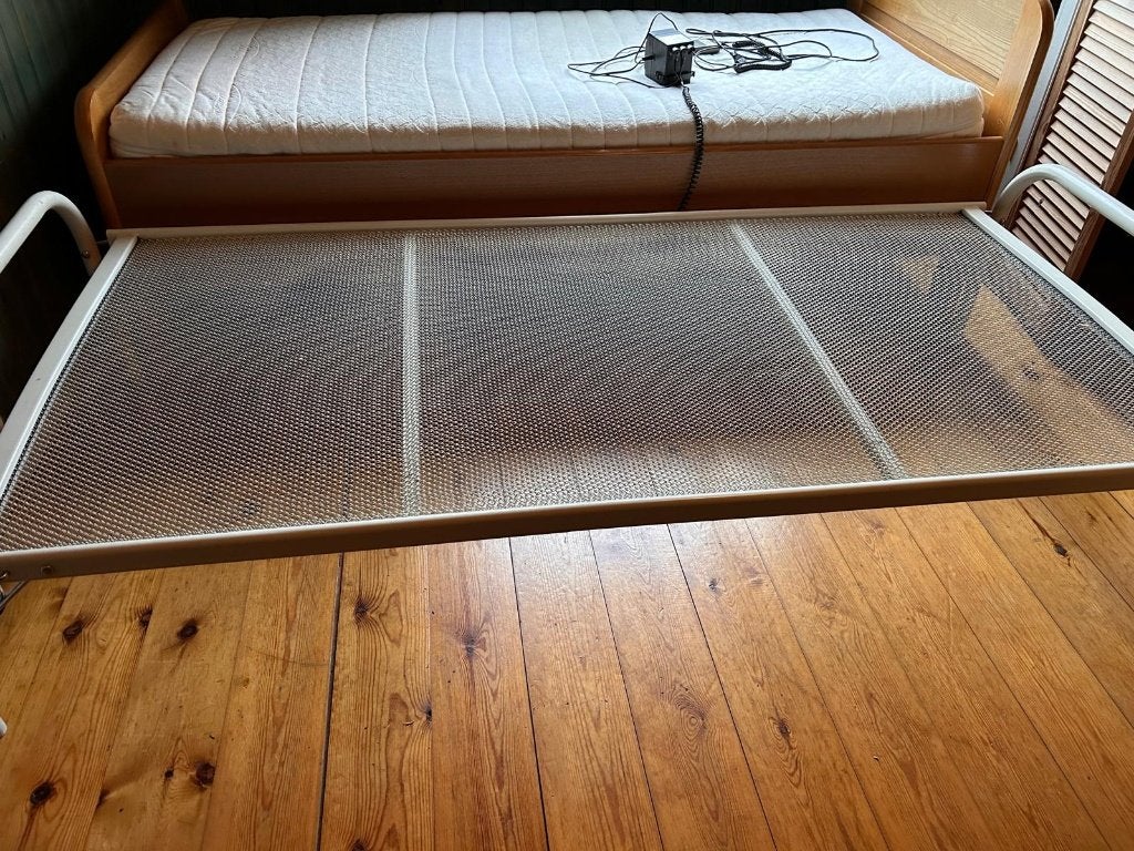 Opklapbed eenpersoons, Ophalen, Gebruikt, 90 cm, Eenpersoons
