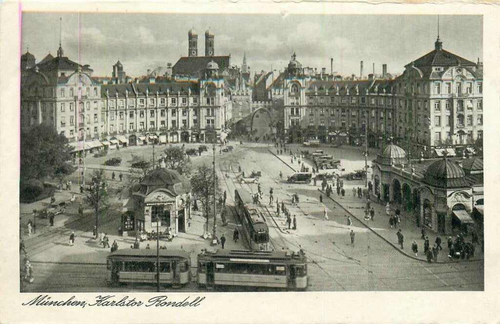701-424-047 Munchen Karlstor Rondell, Verzenden, Voor 1920, Duitsland