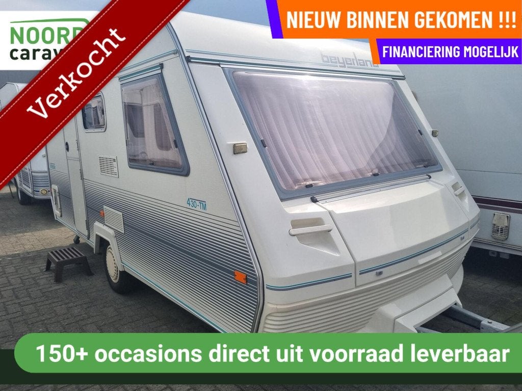 BEYERLAND VITESSE 430 TM VOORTENT + COMPACT + LICHTGEWICHT, Serviceluik, Bedrijf, Tot en met 4, 5 tot 6 meter