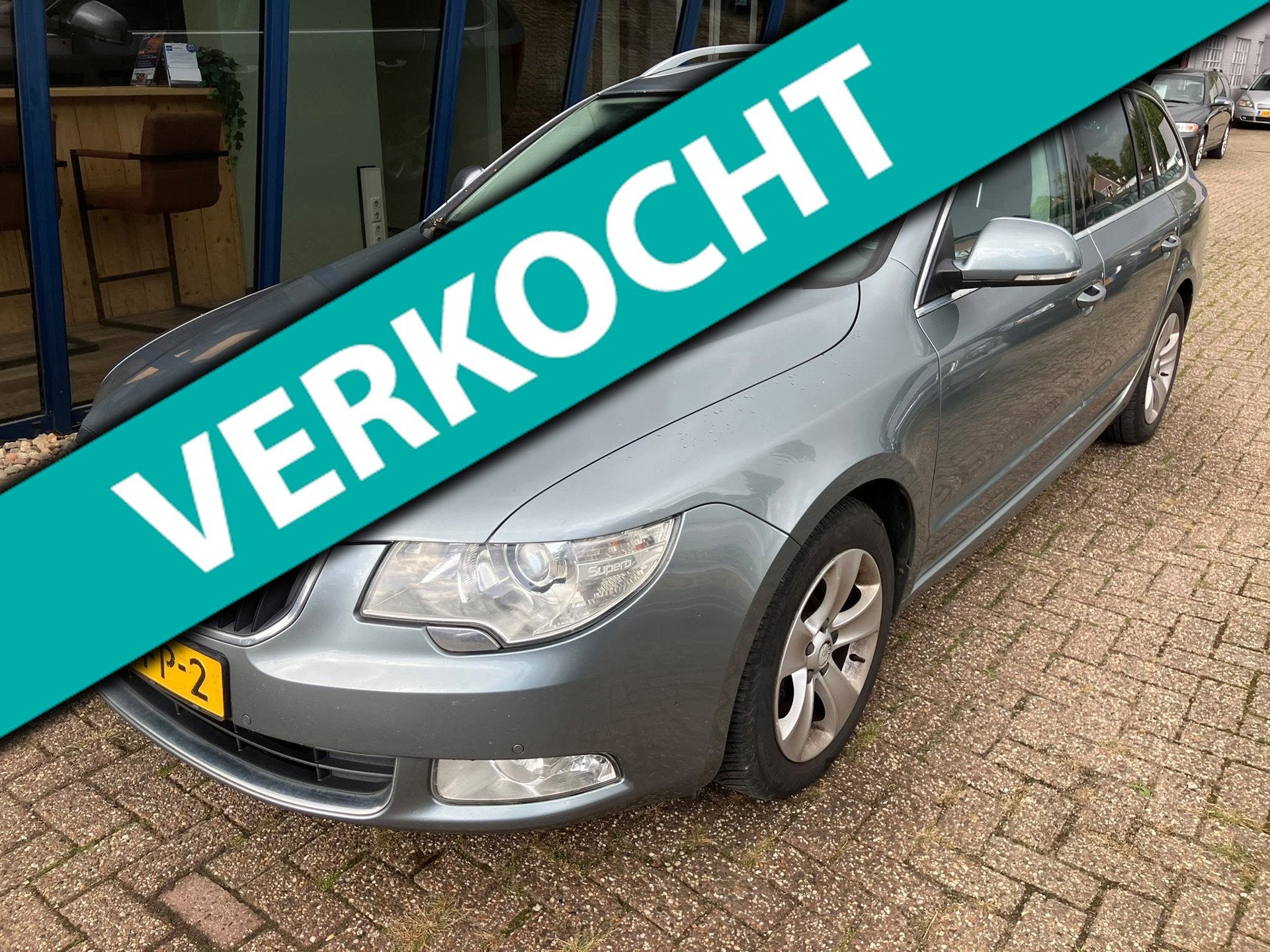 Skoda Superb Combi 1.6 TDI Greenline Ambition Business Line, Auto's, Voorwielaandrijving, Euro 5, Stof, Gebruikt