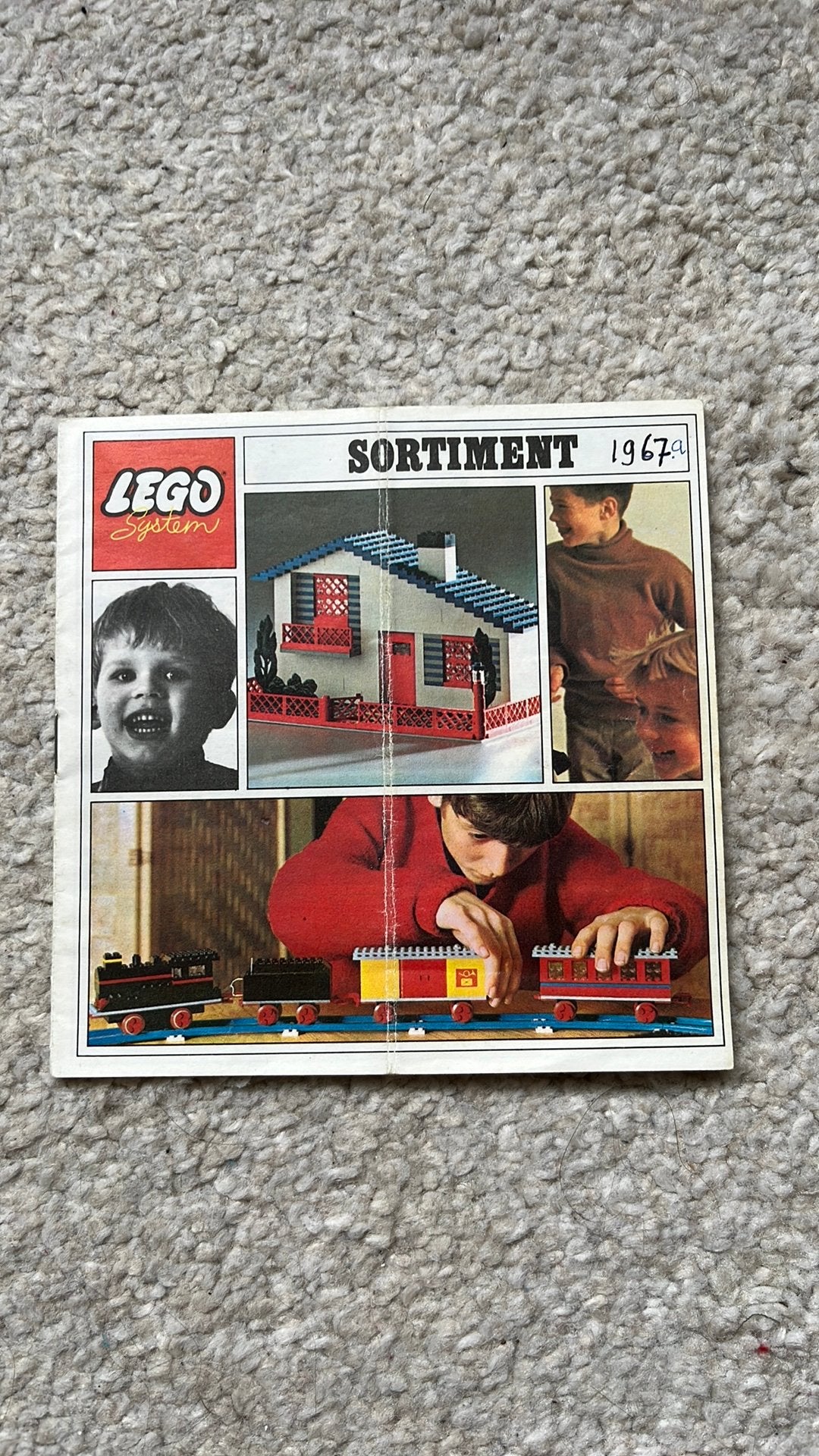Oude LEGO catalogus 1967, Ophalen of Verzenden, Gebruikt, Lego