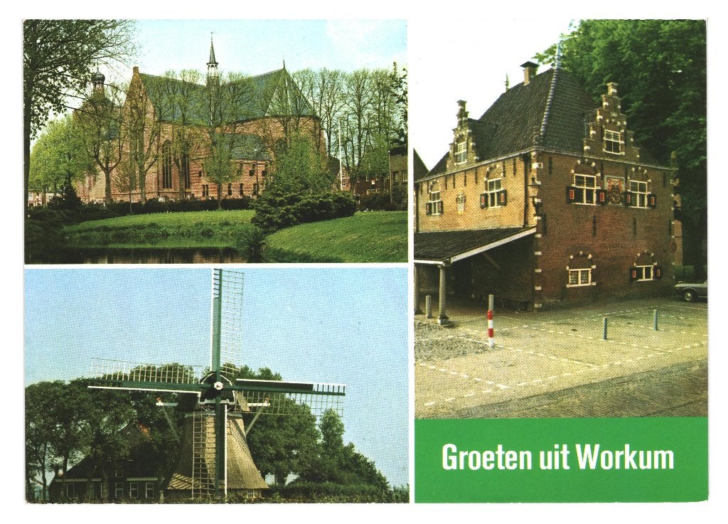 38389	Workum	Friesland	_Nette oude kaart Onbeschreven
