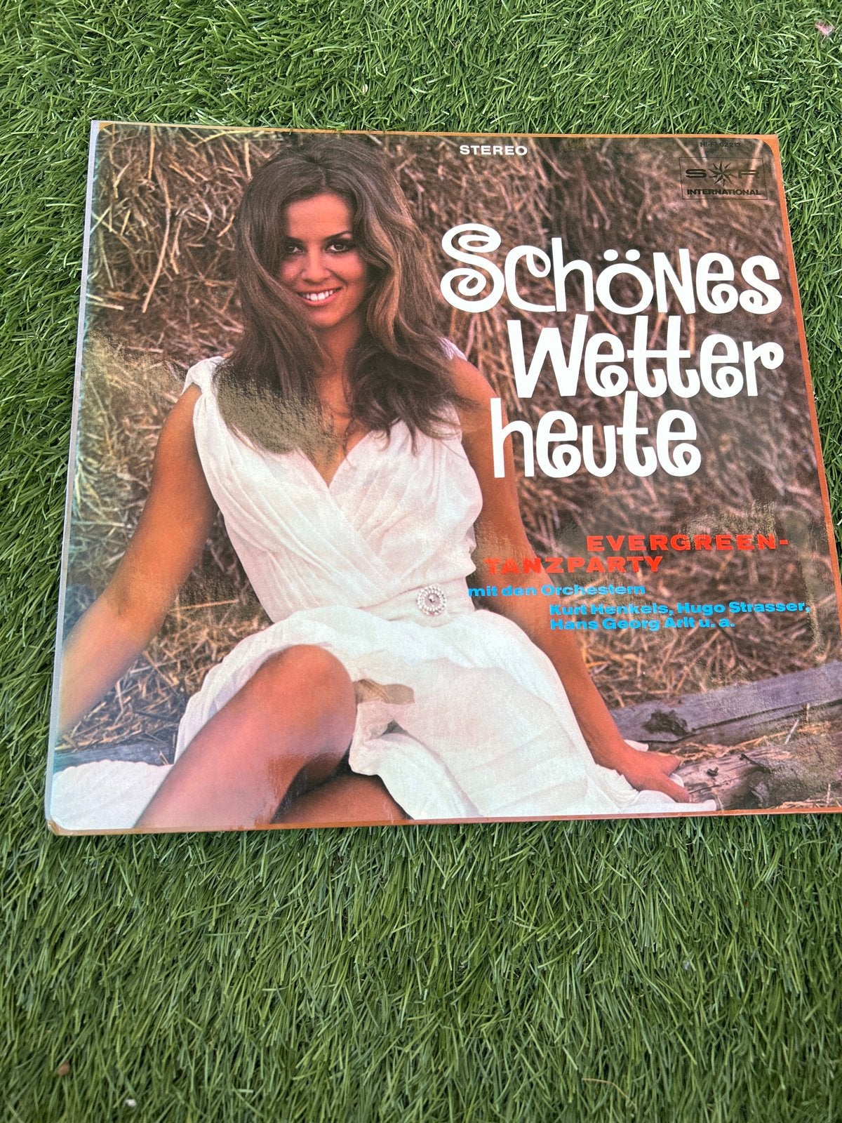 Schönes Wetter heute - Evergreen Tanzparty LP (Zo goed als n, Cd's en Dvd's, Ophalen, LP, Overige genres, Zo goed als nieuw