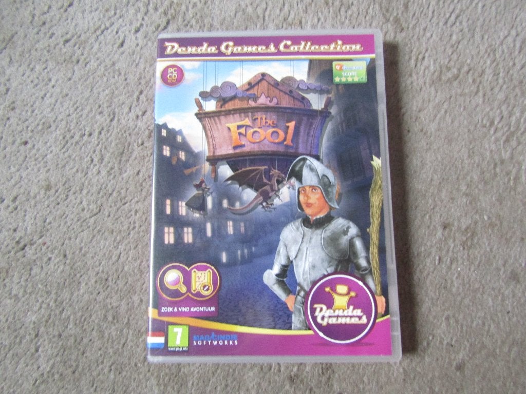 Cdrom spel: The fool - zoek en vind spel, Nederlands, Puzzel en Educatief, Gebruikt, 1 speler, Ophalen of Verzenden