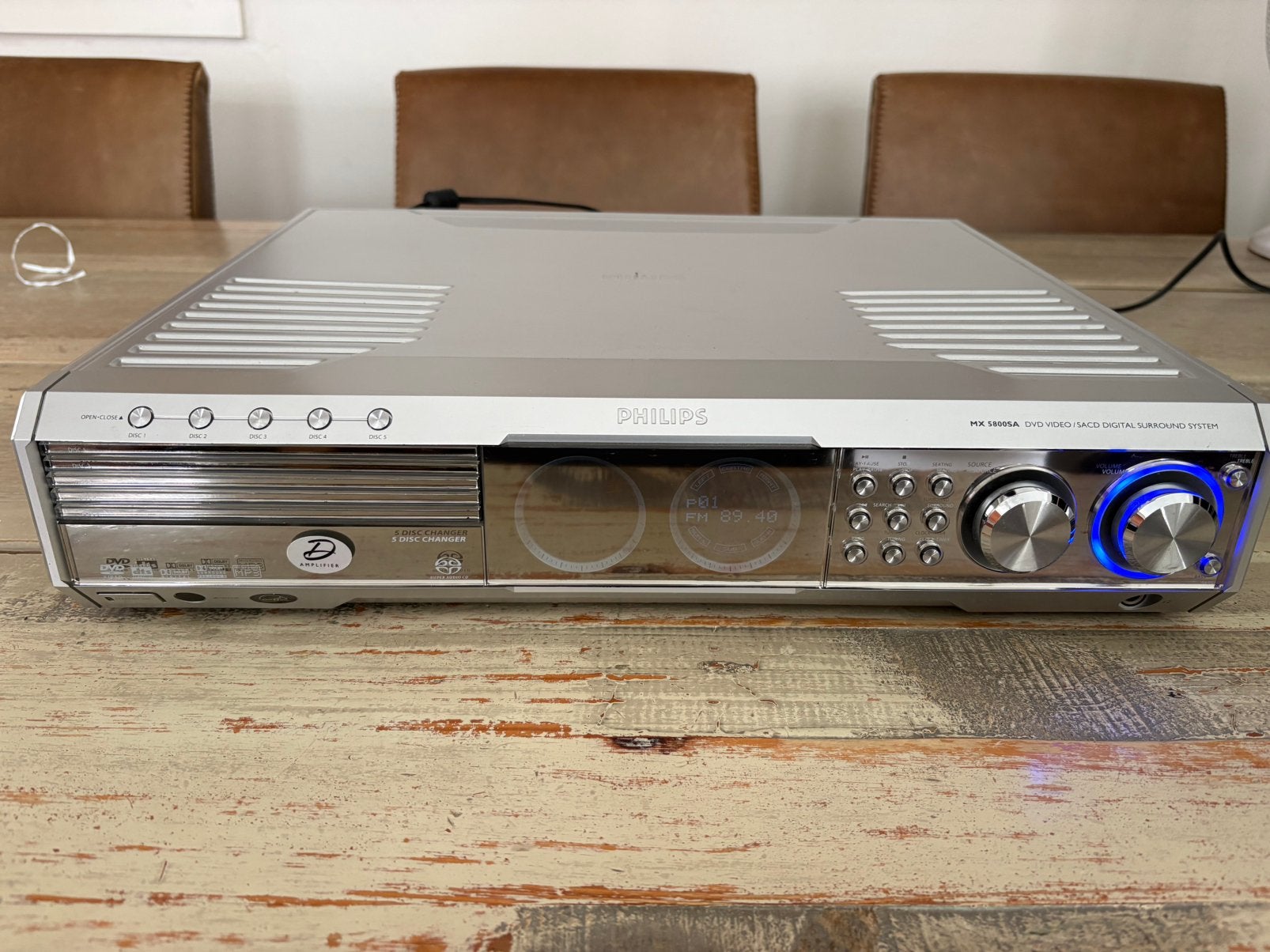 Philips dvd/radio MX5800SA, Ophalen, Gebruikt, Dvd-speler, Philips