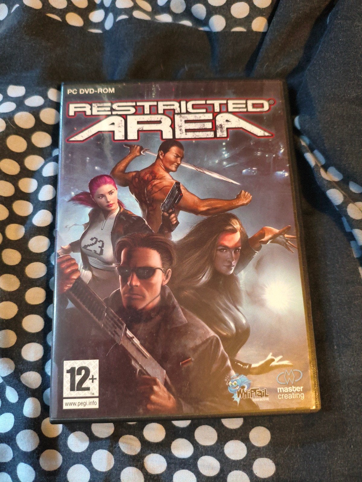 Restricted Area PC DVD-ROM, Spelcomputers en Games, Games | Pc, 1 speler, Ophalen of Verzenden, Gebruikt, Vanaf 18 jaar