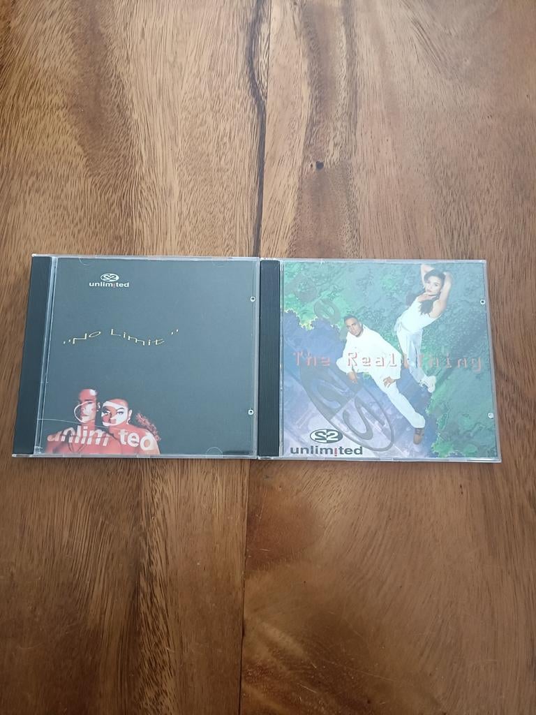 Originele CD's 2 Unlimited: No Limits & The Real Thing, Ophalen of Verzenden, Gebruikt