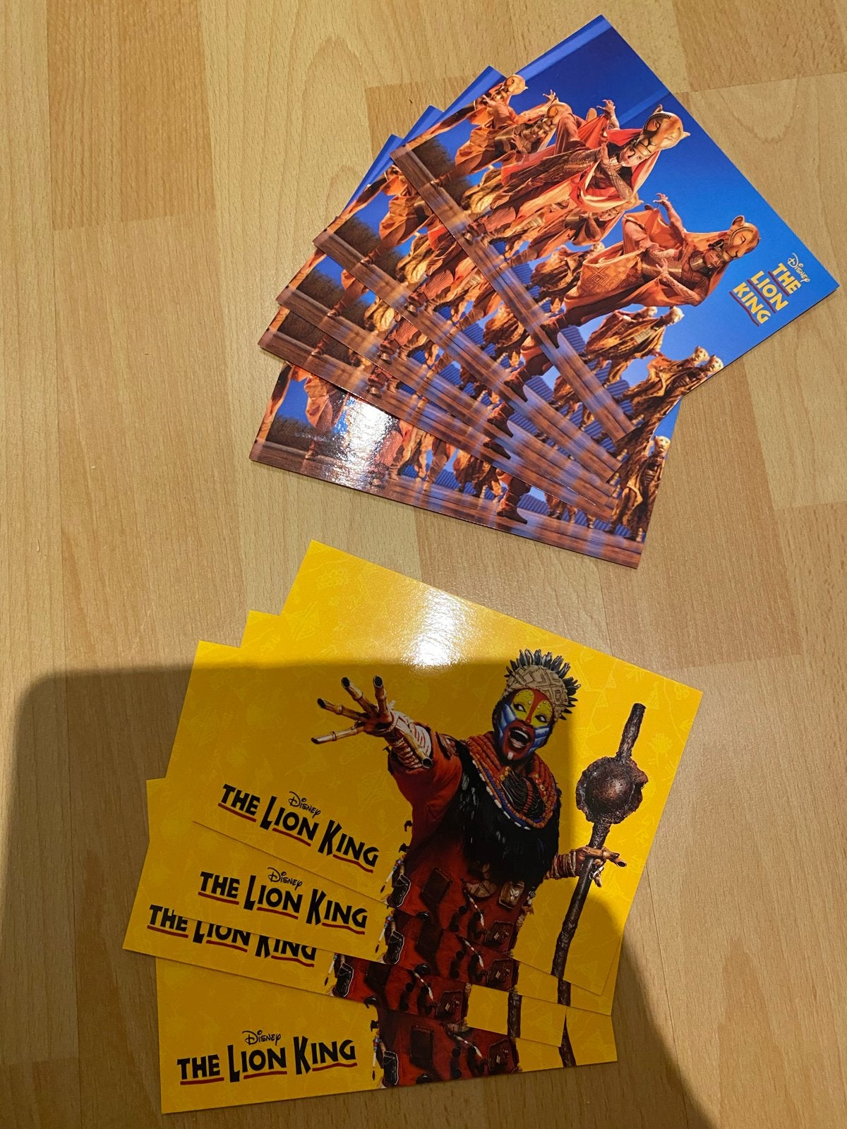 Lion king wenskaarten, Ophalen of Verzenden, Leeuwenkoning of Jungle Boek, Zo goed als nieuw, Knuffel