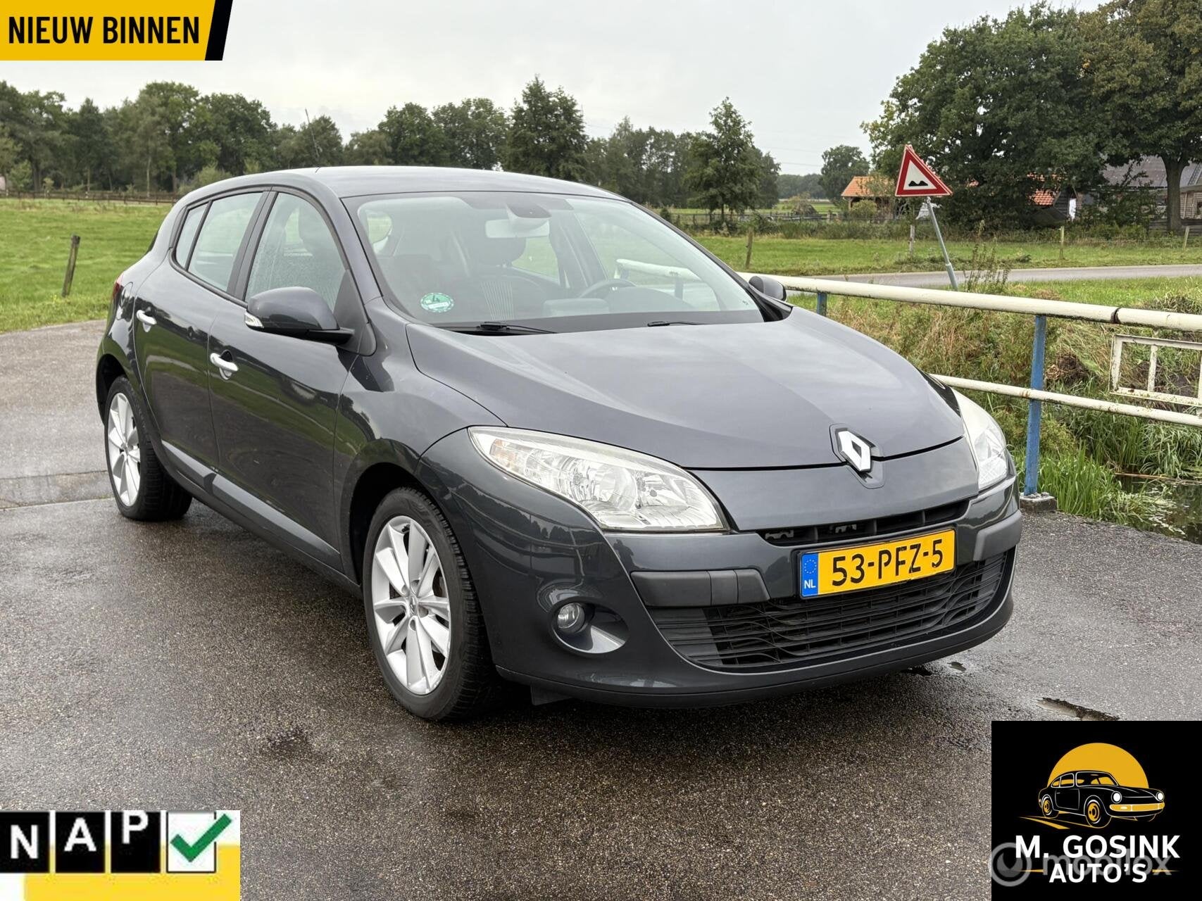 Zeer goed Ondehouden Renault Megane 1.4 Celsium 128km NAP, Auto's, Voorwielaandrijving, Gebruikt, 4 cilinders, Origineel Nederlands