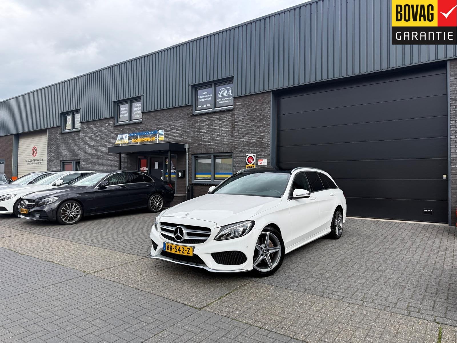 Mercedes-Benz C-klasse Estate 180 AMG Sport Edition | 1E EIG, Auto's, Wit, C-Klasse, 750 kg, 1400 kg