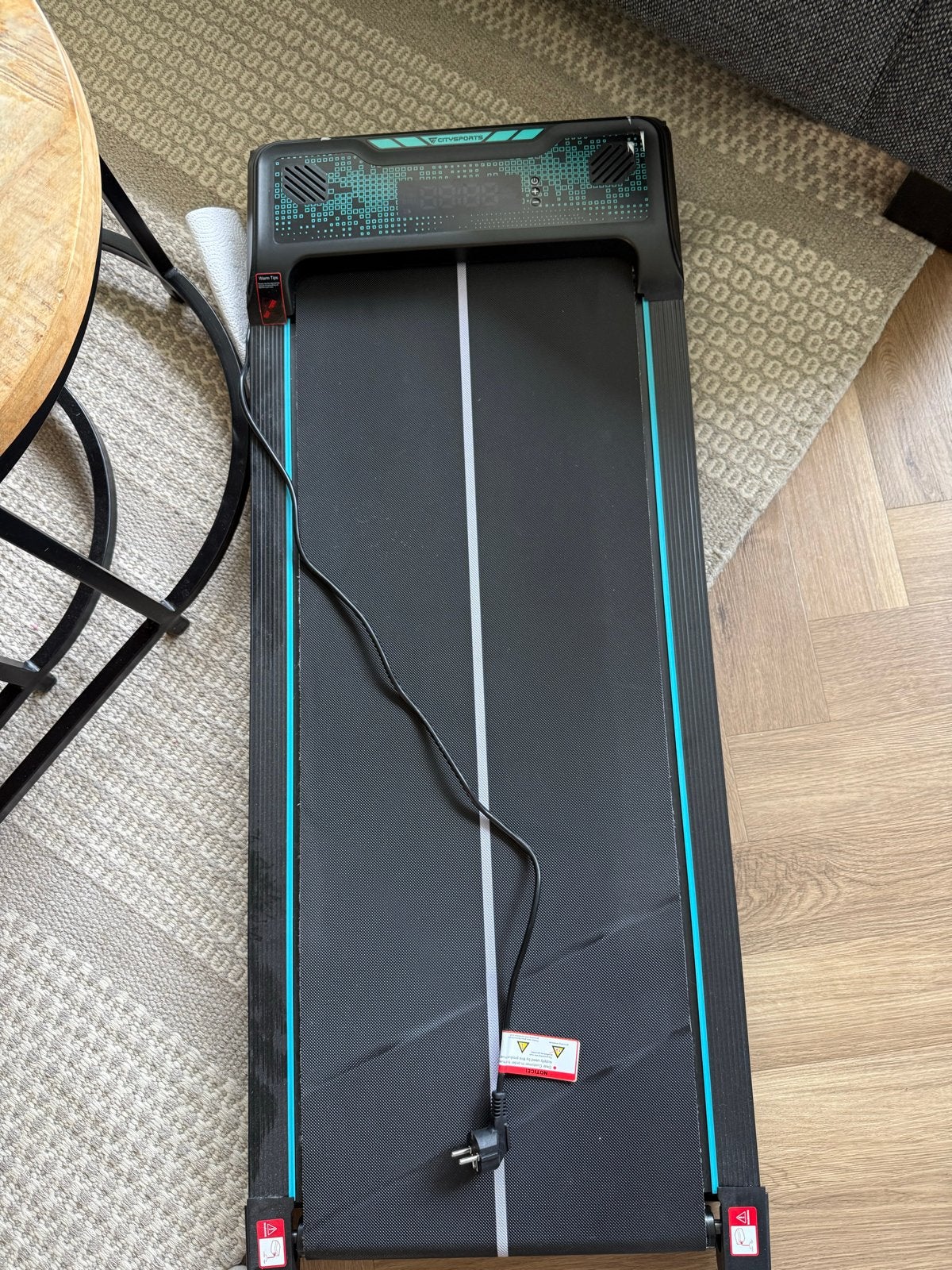Citysports Loopband CS-WP6 - Amper gebruikt, Ophalen, Zo goed als nieuw, Metaal, Loopband
