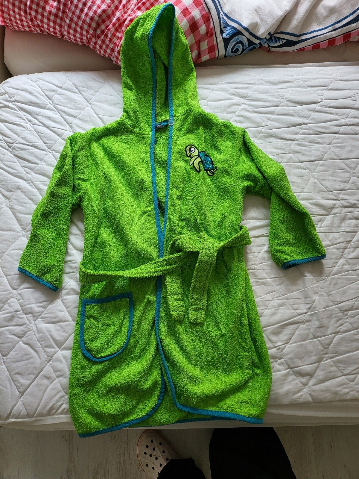 Playshoes badjas maat 122-128, valt ruim, zgan, Kinderen en Baby's, Kinderkleding | Overige, Ophalen of Verzenden, Zo goed als nieuw