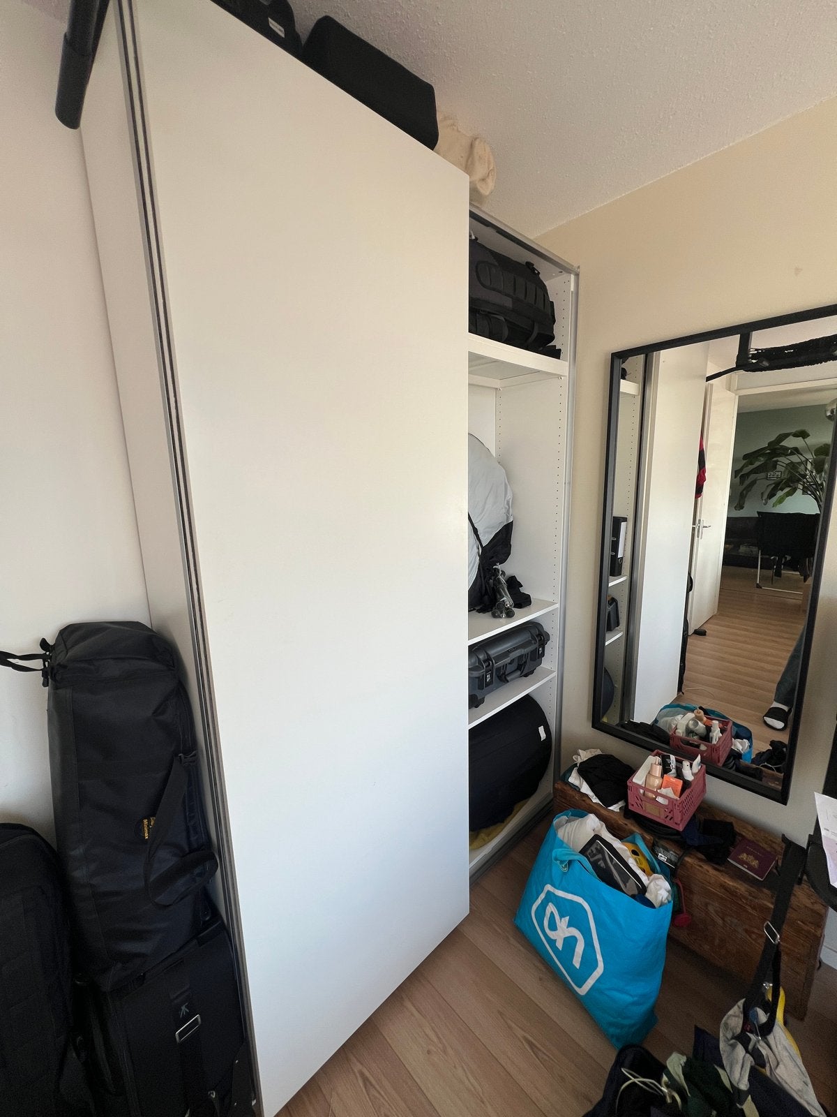 IKEA Pax Hasvik Kast 200x66x236 met custom indeling, Ophalen, Gebruikt, 200 cm of meer, 150 tot 200 cm