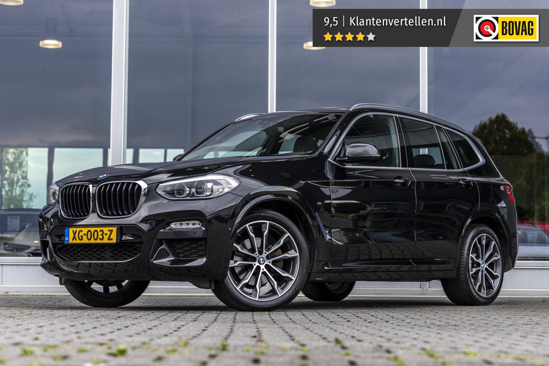 BMW X3 xDrive20i High Executive | Pano | Trekhaak | Head-up, Auto's, Gebruikt, 4 cilinders, Zwart, Bedrijf