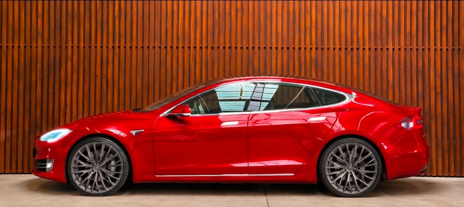 Tesla Model S 75D 2018 HW3 / MCU2 / FSD / CCS,  Plaidlook, Auto's, Dealer onderhouden, Beige, Elektrisch, Vierwielaandrijving