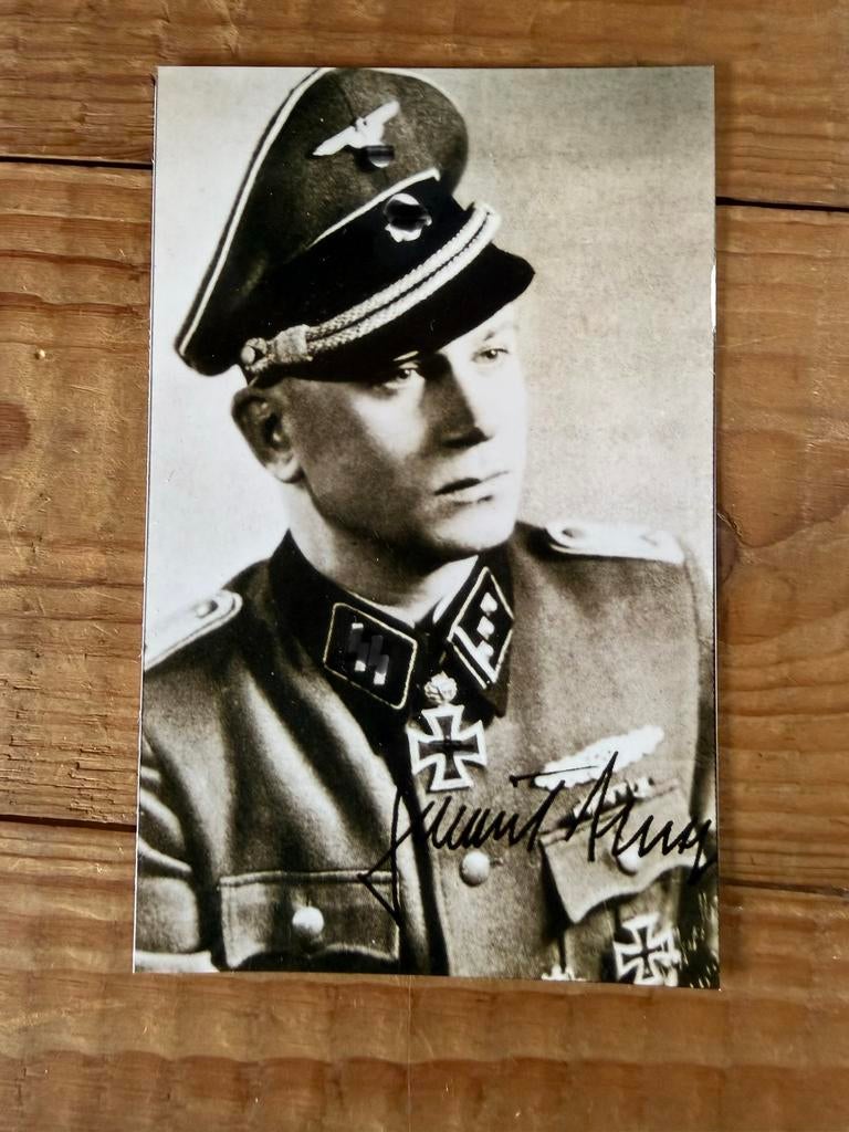 Foto Helmut Scholz, Verzamelen, Militaria | Tweede Wereldoorlog, Landmacht, Foto of Poster, Duitsland, Ophalen of Verzenden