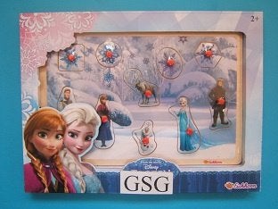 Legplankje Frozen nr. 10 000 3371-00, Ophalen, Nieuw