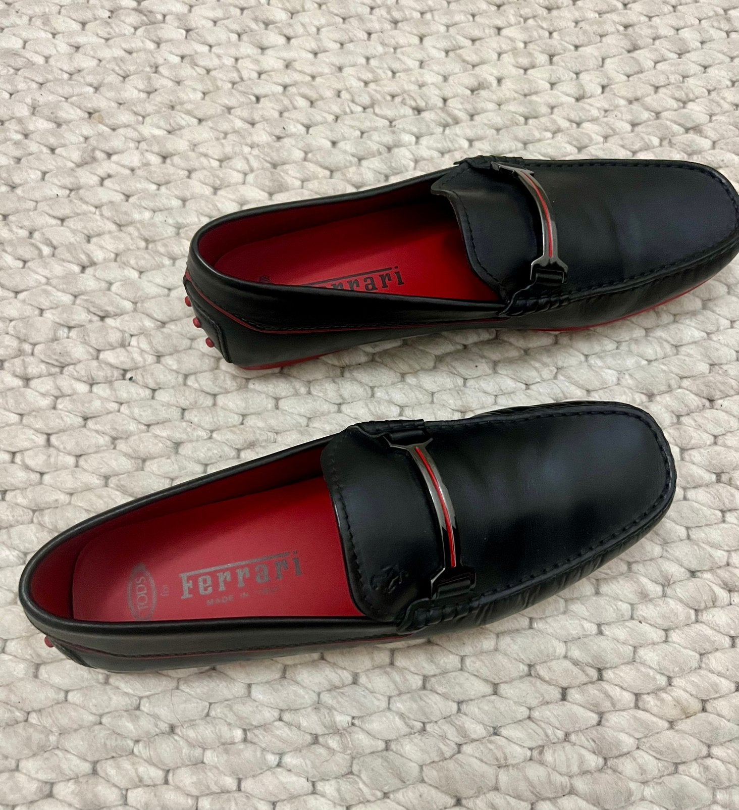 Tod’s for Ferrari loafers, Kleding | Heren, Loafers, Zwart, Ophalen of Verzenden, Tod's