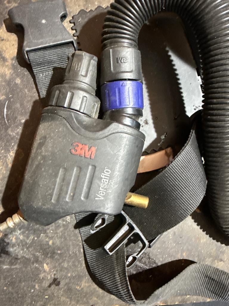 3M Versaflo V-500E ademluchtregelaar met slang, Ophalen of Verzenden, Gebruikt, Accessoires