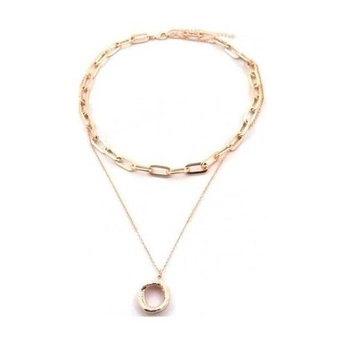 Ketting dubble chain- Rose Goud, Overige materialen, Info@medase.nl, Medase, Nieuw