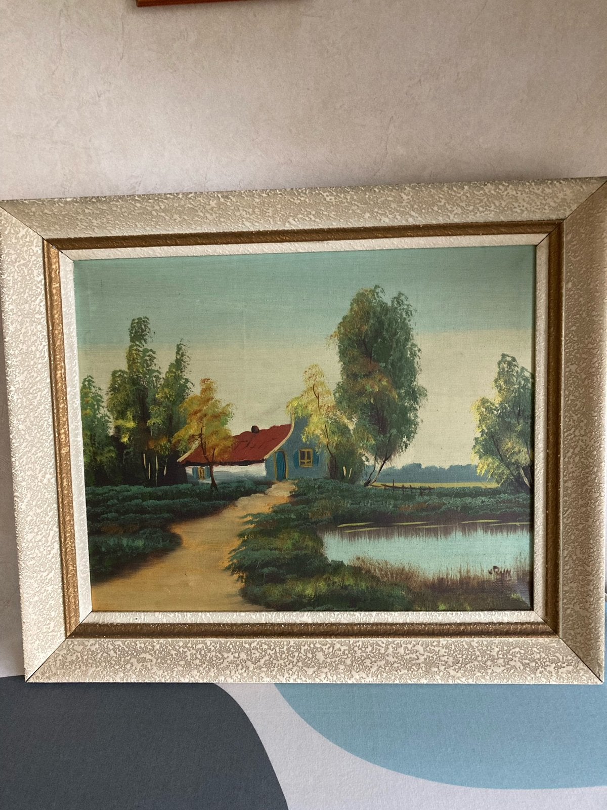 Oud schilderij, Ophalen