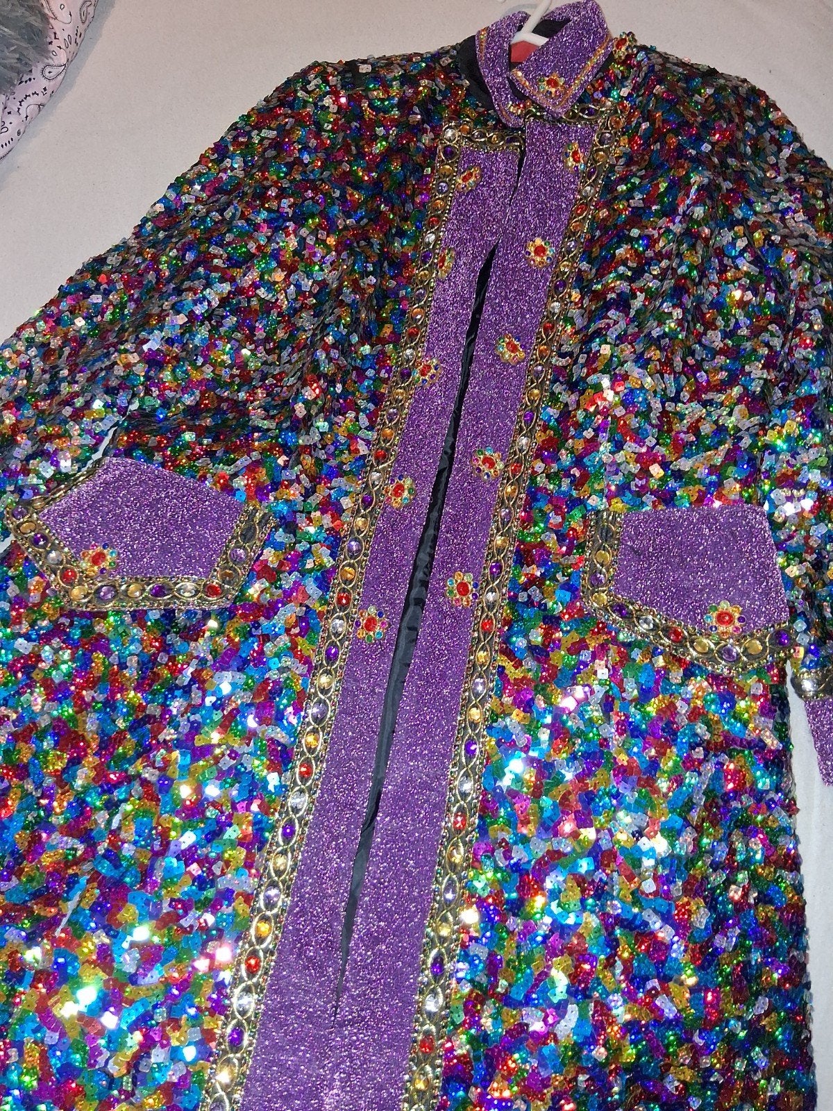 carnavalsjas, Kleding | Dames, Ophalen, Zo goed als nieuw, Maat 46/48 (XL) of groter, Carnaval