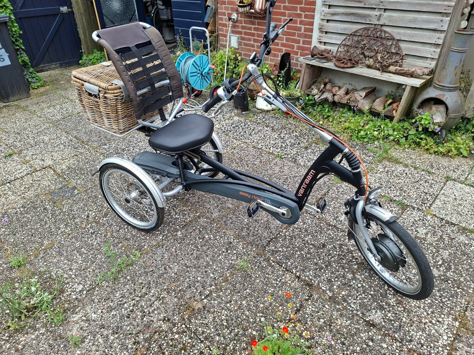 Van Raam Easy Rider type 2 met elektrische ondersteuning, Ophalen, Gebruikt, Schijfrem, Van Raam