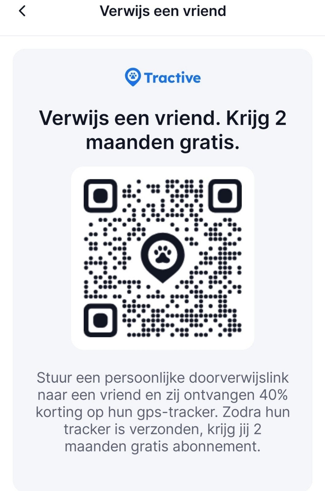 Korting van 40% op een tracker voor hond of kat., Ophalen of Verzenden
