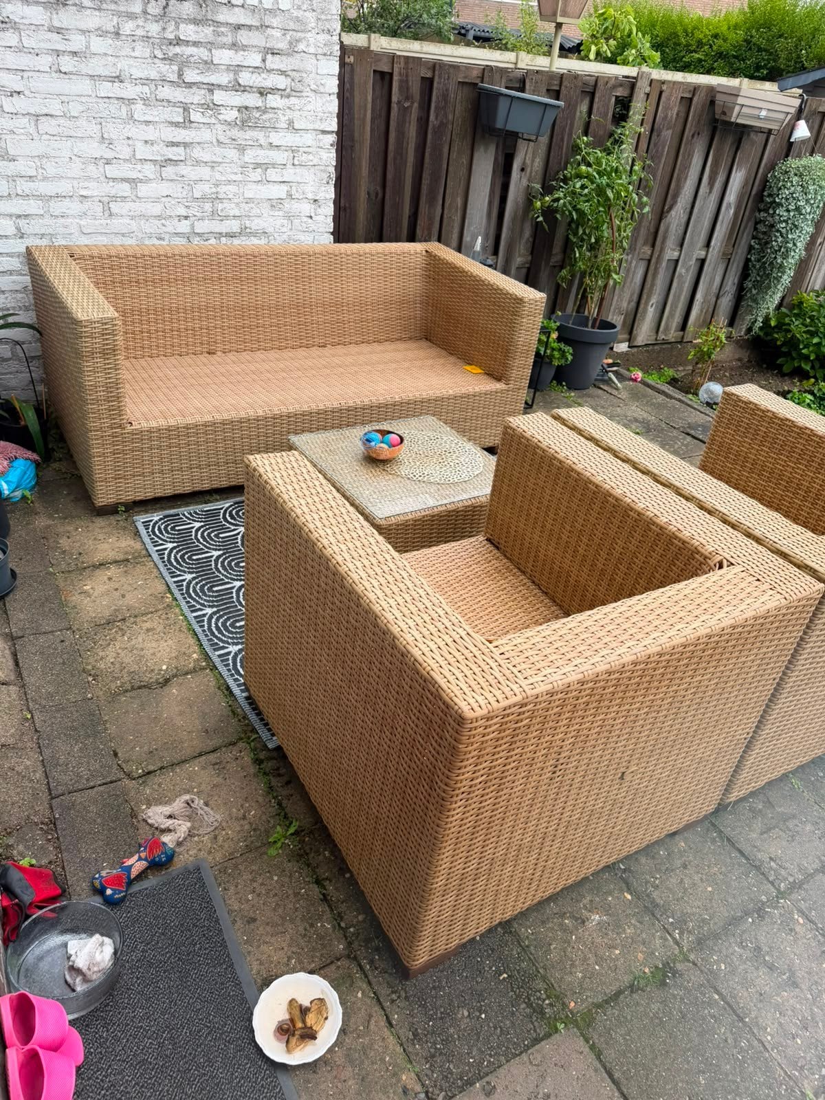 gratis tegels/free tiles, Ophalen, Gebruikt, 60 cm of meer, 10 m² of meer