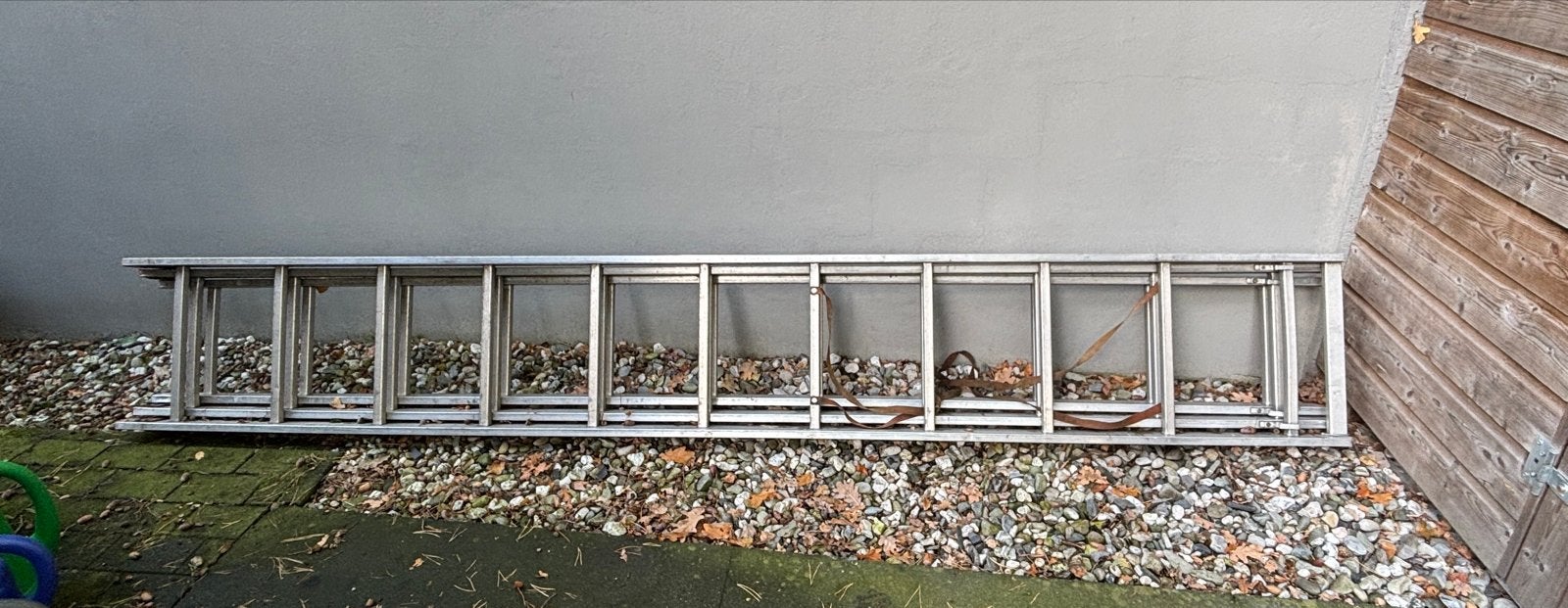 Bijdstede Ladder 3x11 - 18,2 kg, Doe-het-zelf en Verbouw, Ophalen, Gebruikt, Ladder, 4 meter of meer