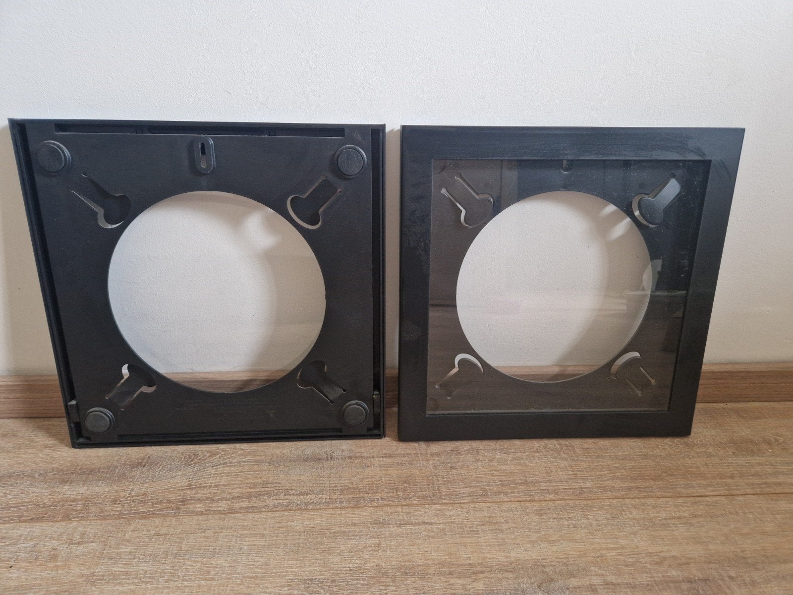 Showcase 7" Vinyl LP - Kunststof frames - Set van 2, Ophalen, 30 cm, Kunststof, Ingelijst werk