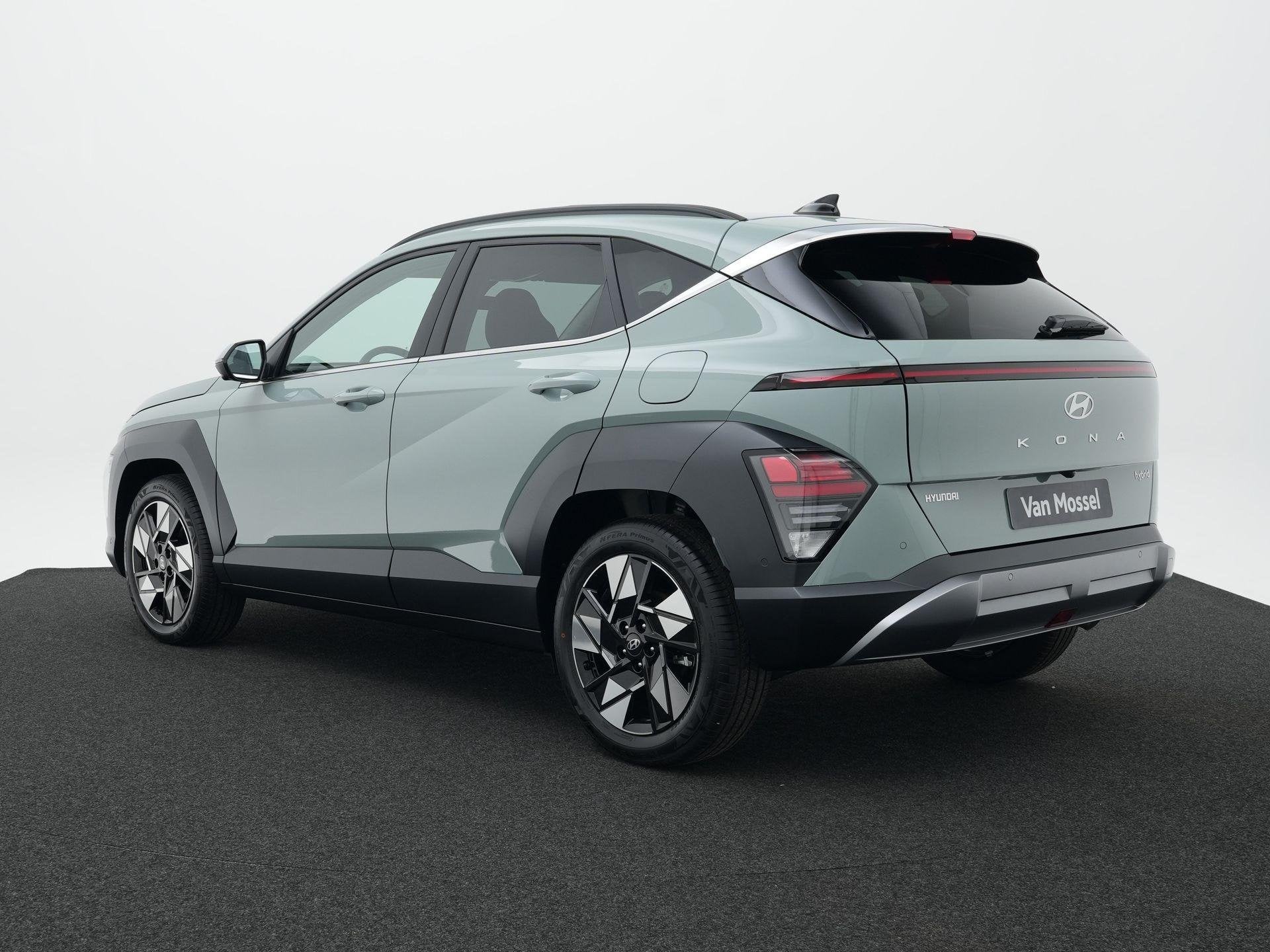 Hyundai Kona 1.6 GDI HEV Premium Sky | Stoel/Stuurverwarming, Auto's, Hyundai, 137 pk, Leder, Bedrijf, Nieuw