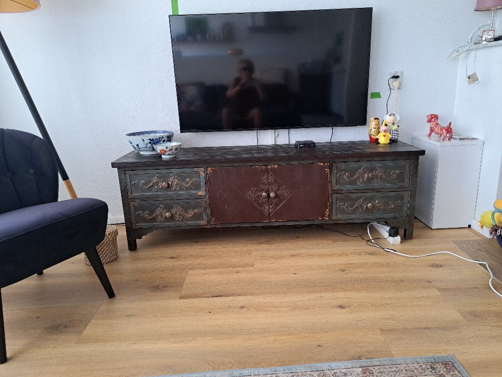 Stoer Dutchbone Fuz dressoir, Ophalen, Gebruikt, 150 tot 200 cm, Vintage