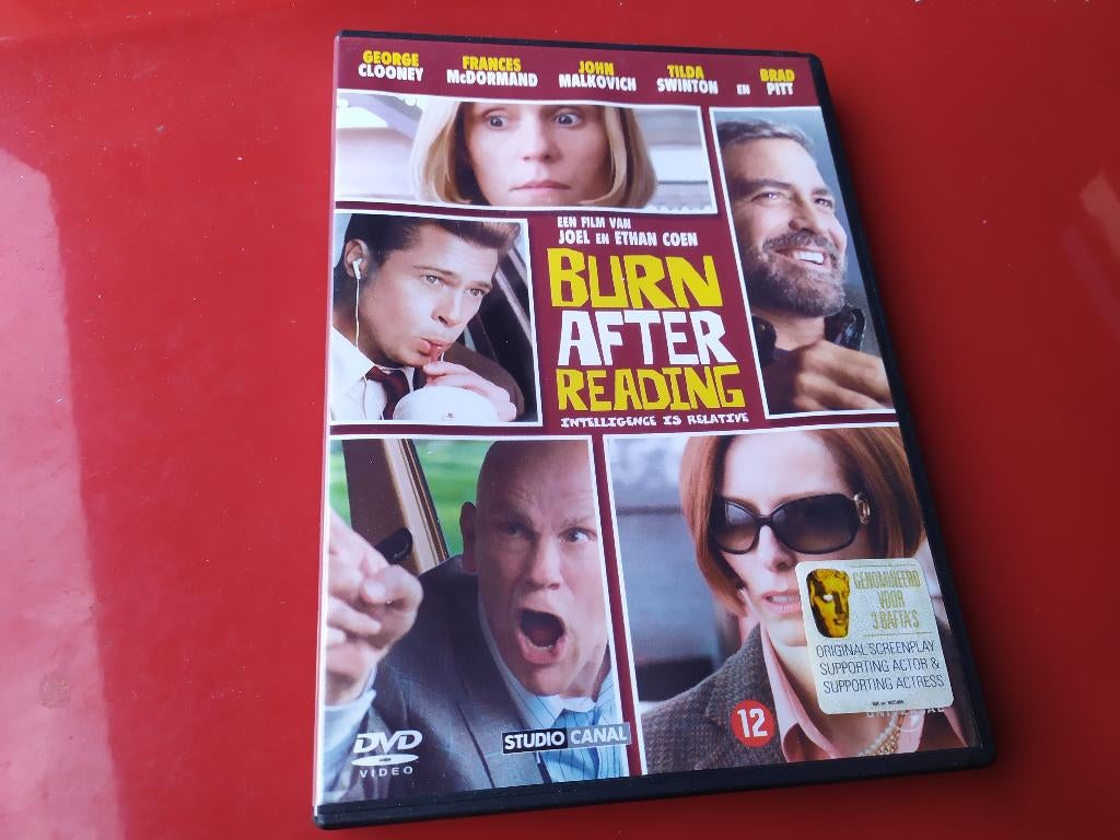 Burn after Reading, Vanaf 6 jaar, Ophalen of Verzenden, Zo goed als nieuw, Actiekomedie