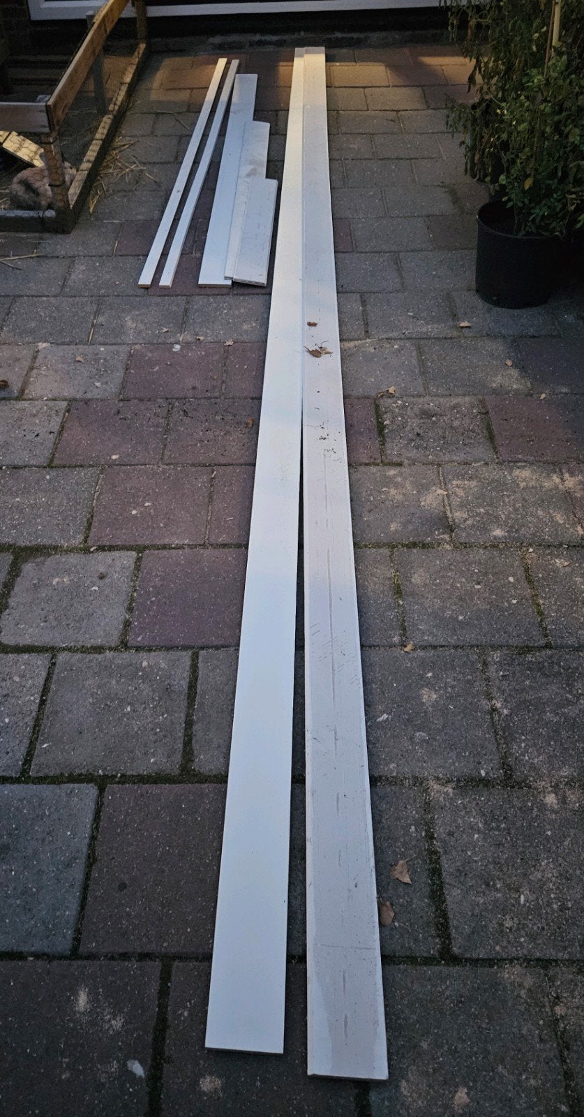 Hoge plinten en koplatten, Ophalen, Mdf, 250 cm of meer, Plinten