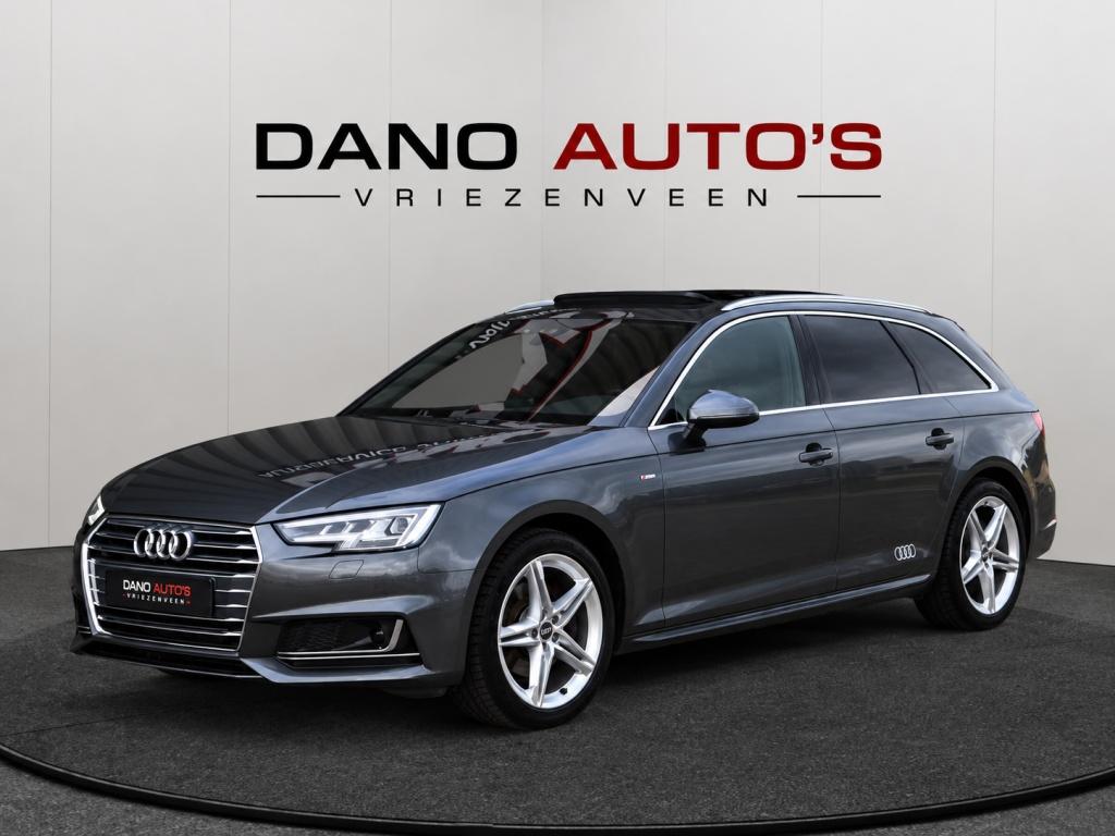Audi A4 Avant 1.4 TFSI S-Line + Sport LED/Pano/B&O/Leer/Came, Auto's, Audi, Automaat, 1490 kg, Gebruikt, 4 cilinders