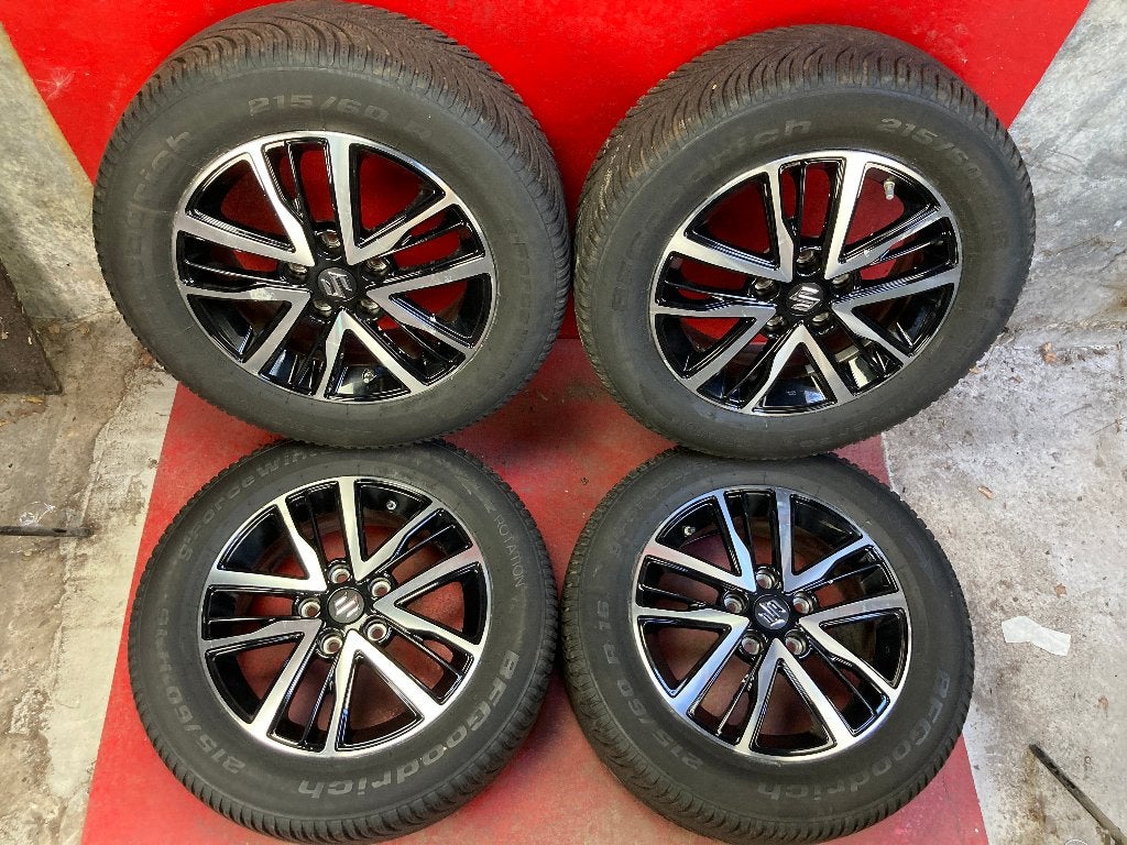 Winterbanden Suzuki Vitara 215/60R16 BF Goodrich, 16 inch, ., Banden en Velgen, Personenwagen