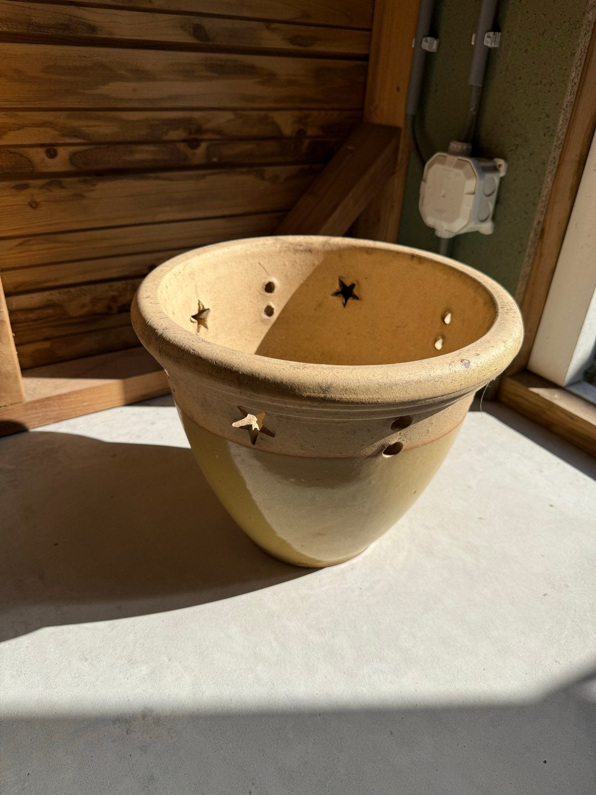 Griekse Decoratieve pot Sifnos Astéria olijf, Ophalen of Verzenden