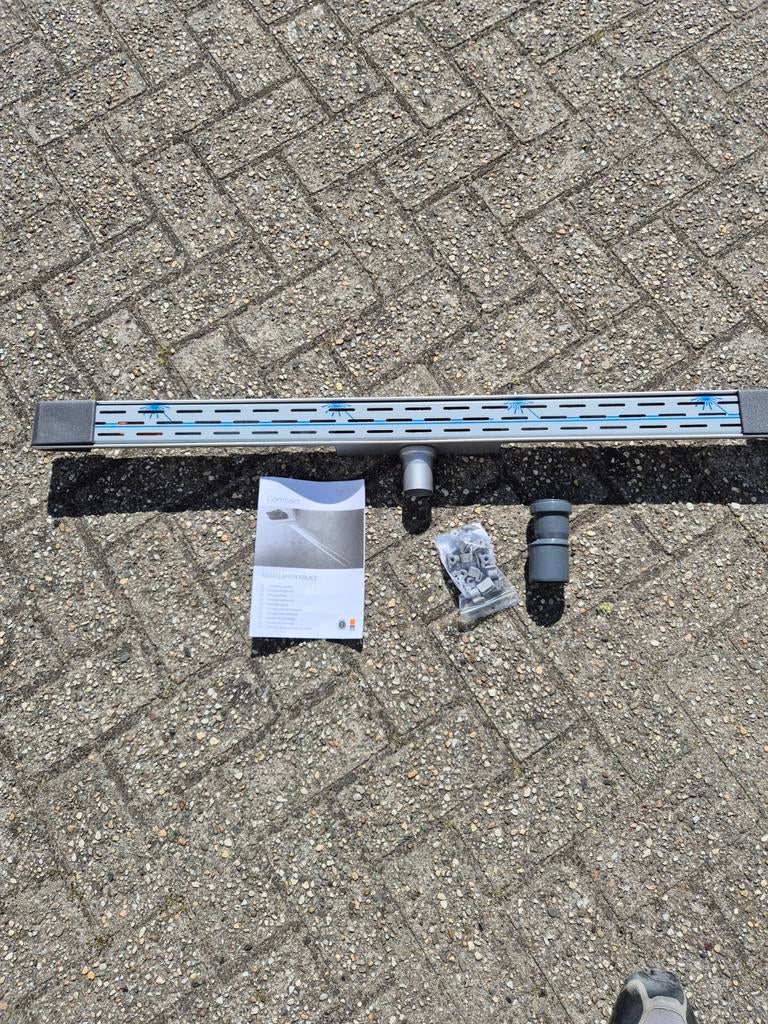 Easy Drain Compact douchegoot - Nieuw in doos, Ophalen, Nieuw, Rvs, Douche