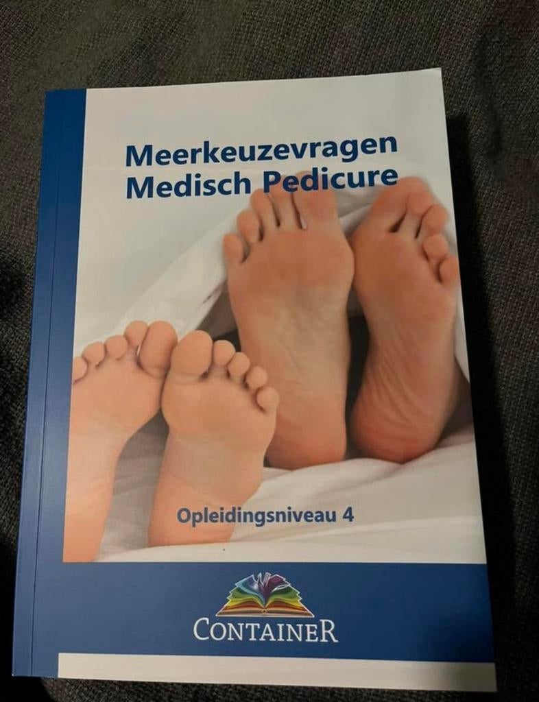 Meerkeuzevragen medisch Pedicure, Ophalen of Verzenden, Beta, Nieuw