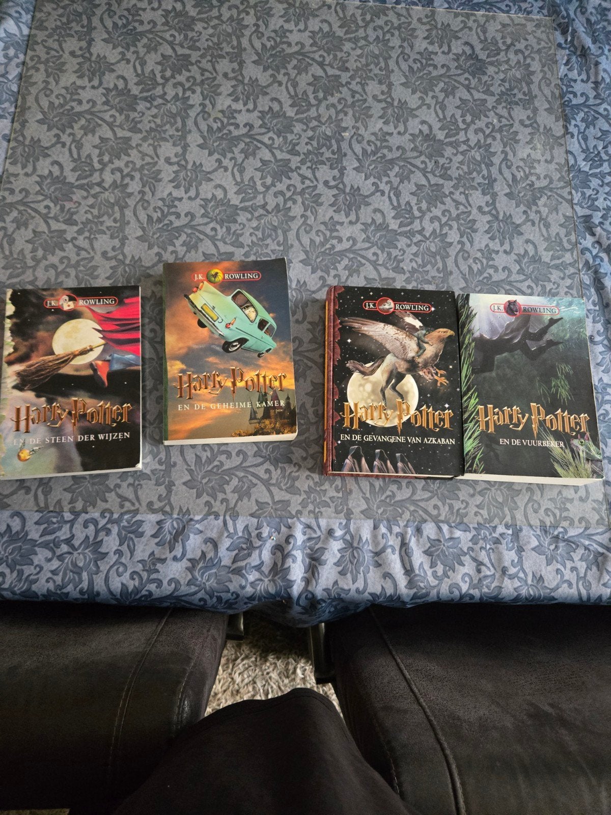 Harry Potter boeken - 3x zachte kaft, 1x harde kaft, Verzamelen, Ophalen, Zo goed als nieuw