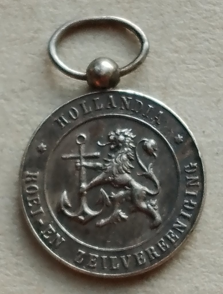 Prijspenning Roei- en zeilvereniging Hollandia (1897), Ophalen of Verzenden, Overige materialen, Nederland
