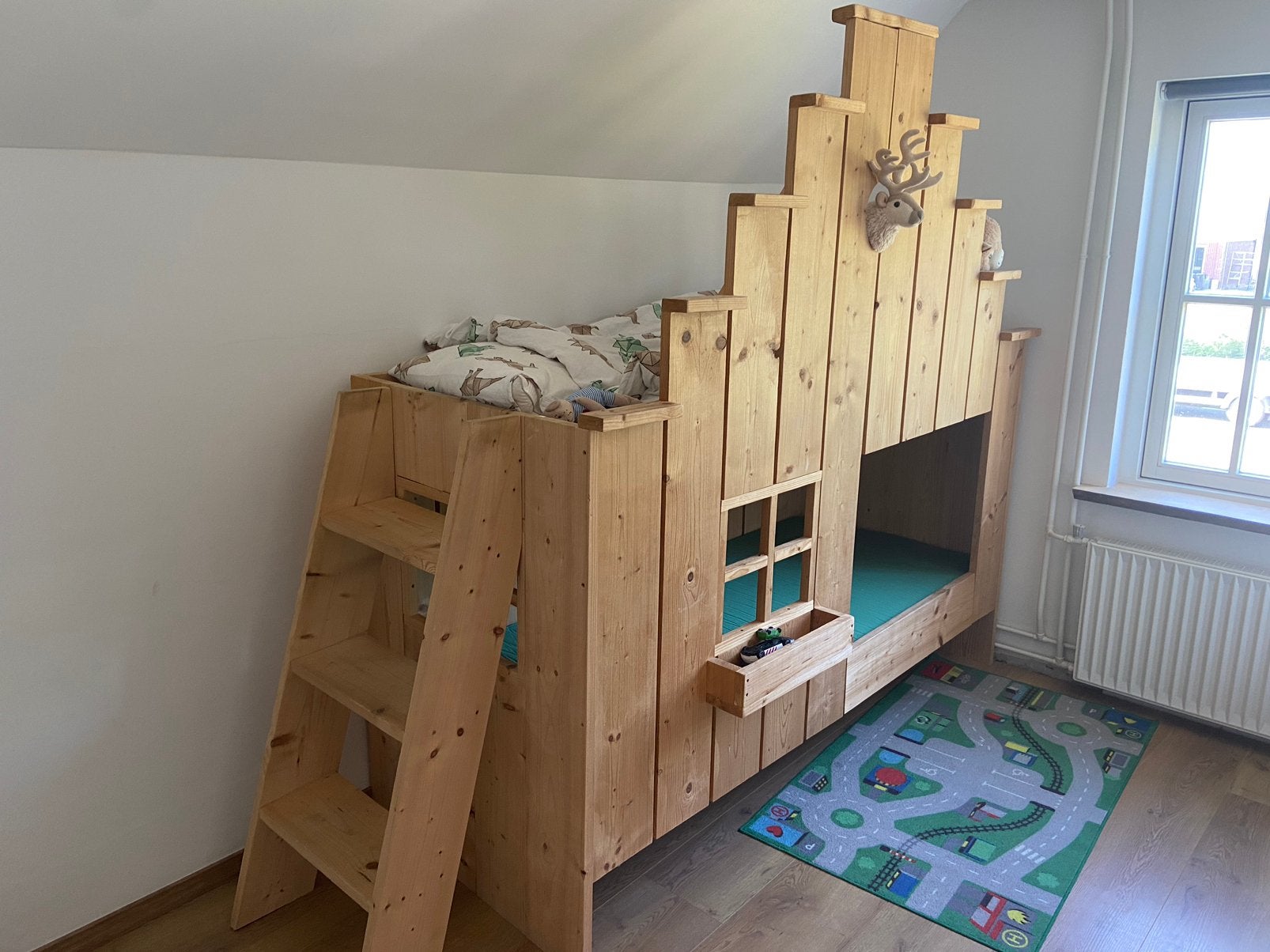 Kinder bedje, Ophalen, Gebruikt, Hoogslaper