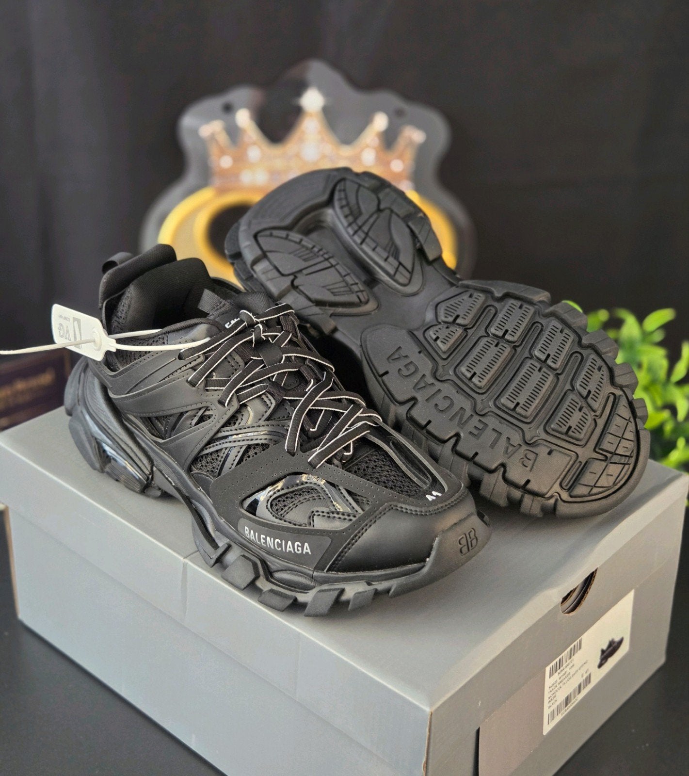 Balenciaga Track Sneaker "Black" | Maat 37 - 43, Kleding | Heren, Schoenen, Nieuw, Sneakers of Gympen, Zwart, Ophalen of Verzenden