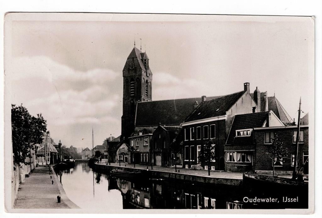 Oudewater 1924. De IJssel., Ophalen of Verzenden, 1920 tot 1940, Gelopen, Utrecht