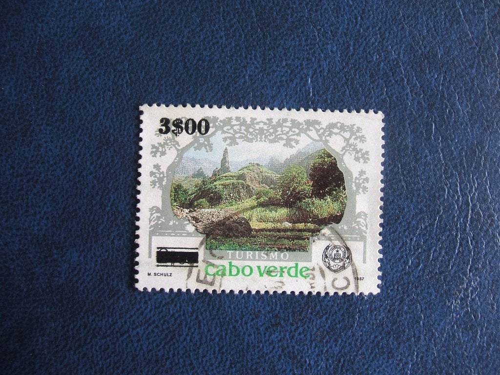 Kaapverdische eilanden, Postzegels en Munten, Ophalen of Verzenden, Overige landen, Gestempeld
