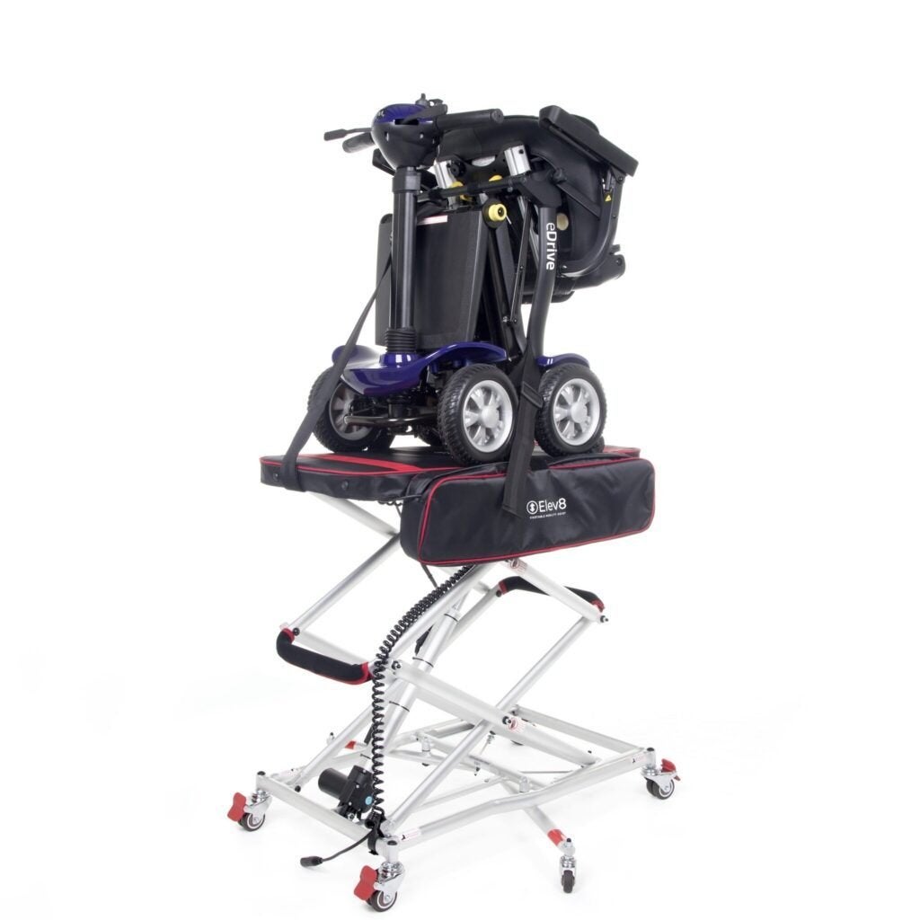 Rolstoel /  scootmobiel opvouwbare lift. KOOPJE!, Diversen, Ophalen, Inklapbaar, Nieuw, Elektrische rolstoel